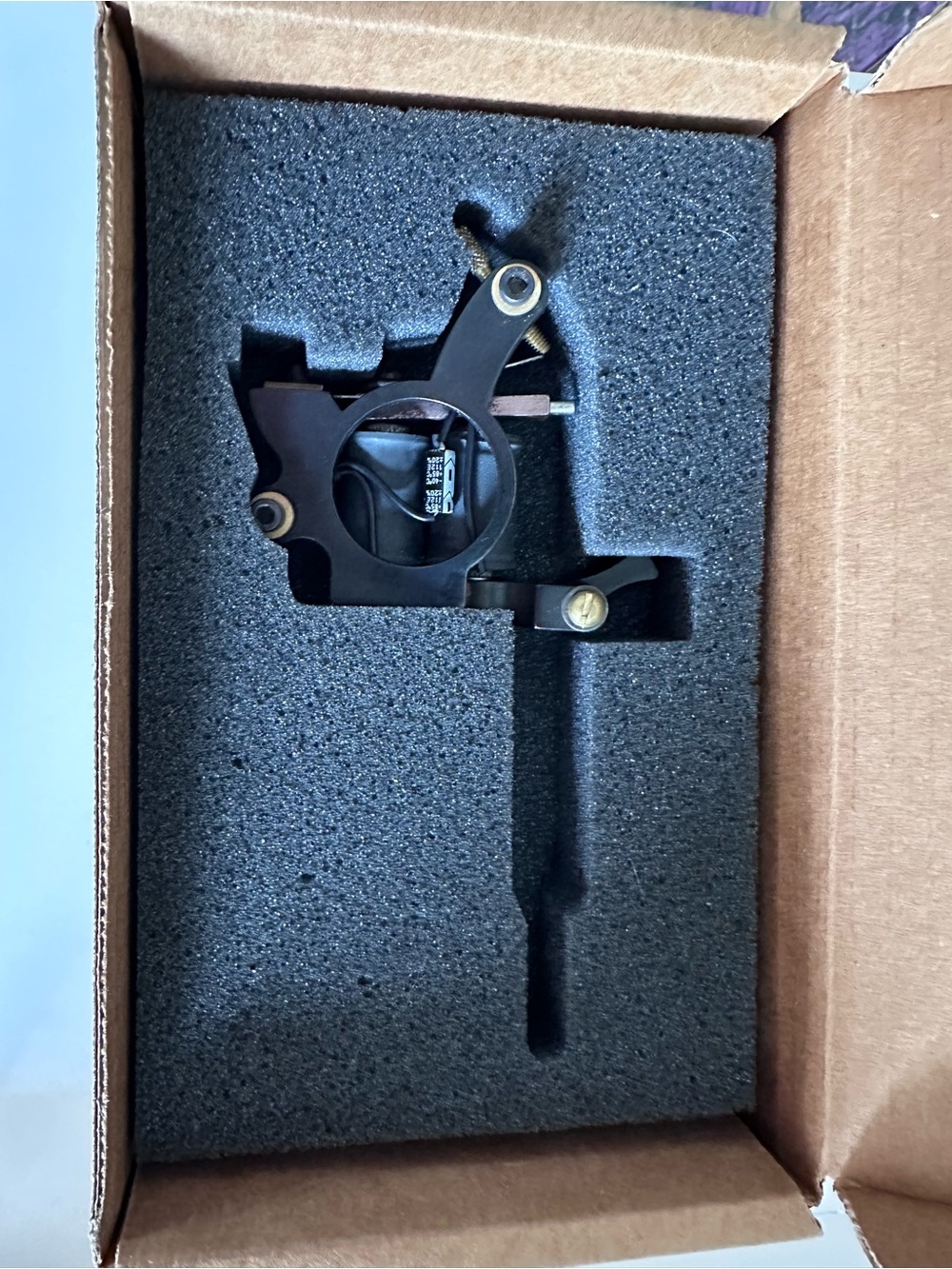 Black Rotary Tattoo Shader Machine